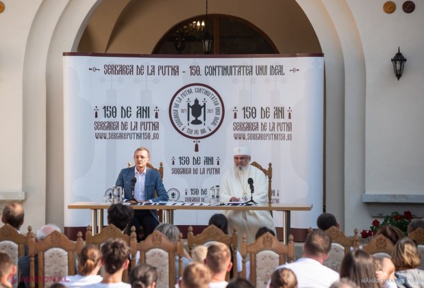 VIDEO // 150 de la marea „Serbare de la Putna”, inițiată de Mihai Eminescu, Ioan Slavici, Iraclie și Ciprian Porumbescu, la care s-au asociat tinerii români de pretutindeni: „Termenul de ROMÂN s-a definit în Țara Moldovei”