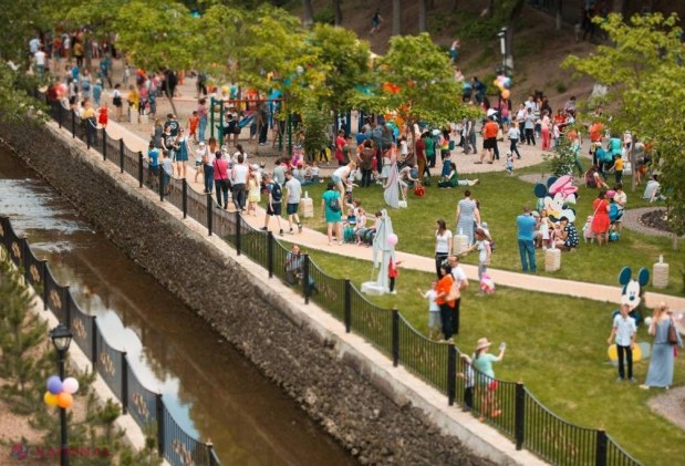 FOTO // Ziua Internațională a Copilului a fost sărbătorită la Orhei. Peste 10 mii de copii s-au distrat la Disneyland-ul din Orhei
