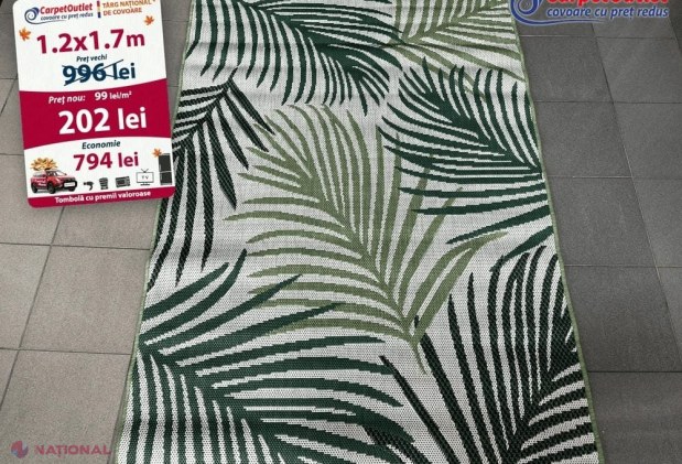 Târg Național de Covoare cu Reduceri de Toamnă în toate magazinele Carpet Outlet din Chișinău și Bălți