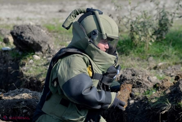 Facilități pentru militarii care efectuează misiuni de deminare pe teritoriul R. Moldova: O lună de activitate va fi considerată ca fiind o lună și jumătate de vechime în muncă