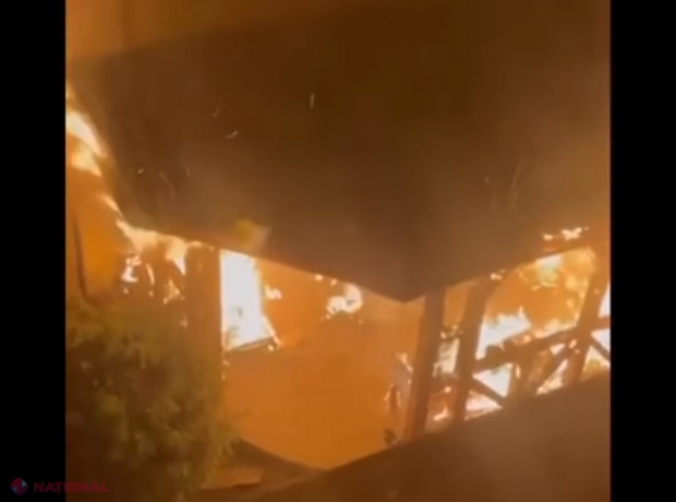VIDEO // Misterul „incendiului cu o origine neclară” din curtea lui Dodon, dezlegat de specialiștii IGSU: De la ce au pornit flăcările