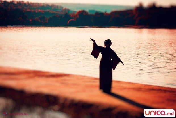 Foto //  Geta Burlacu, de nerecunoscut! A fost gheișă pentru o zi