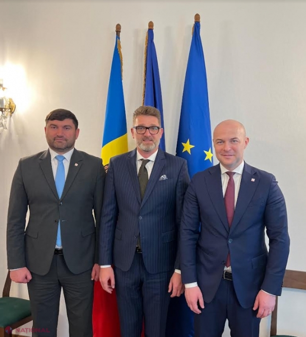 Liderii PSDE, discuții cu Ambasadorul României la Chișinău: „În pofida rezervelor privind modul de organizare a referendumului, calea europeană este unica posibilitate pentru a asigura securitatea și bunăstarea oamenilor noștri”