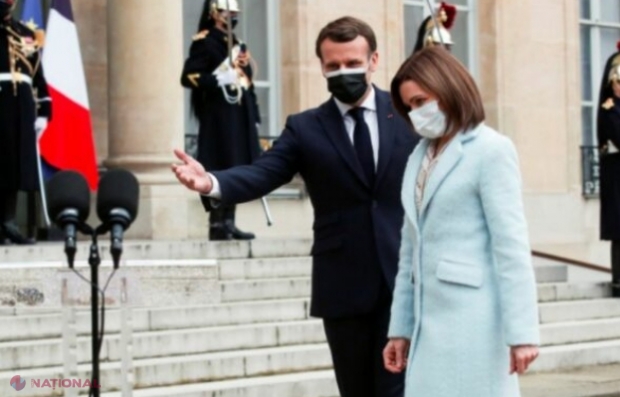 Maia Sandu îl felicită pe Emmanuel Macron pentru victoria obținută la alegerile de duminică: „În aceste vremuri dificile, o conducere puternică este esențială pentru Europa”