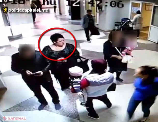HOȚI de buzunare la o policlinică din Chișinău! O cunoașteți pe această femeie?
