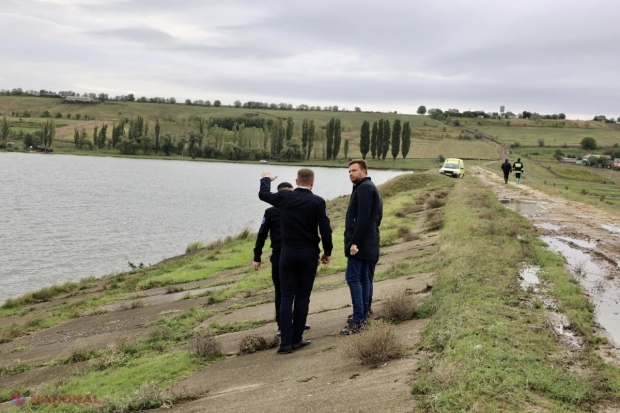 FOTO // Ministerul Mediului a depistat NEREGULI la exploatarea iazului din satul Mingir: „Vom obliga proprietarii să efectueze regulat expertiza tehnică a barajului. Cei care nu se vor conforma pot fi chiar expropriați”