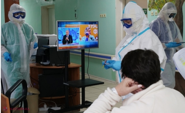 Putin, internat pentru a i se extrage lichid abdominal. Televiziunile folosesc colaje înregistrate