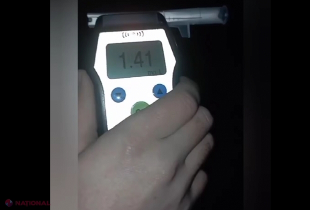 VIDEO // Fără permis de conducere și mort-beat, la volan: Un ins de 35 de ani s-a ales cu dosar penal