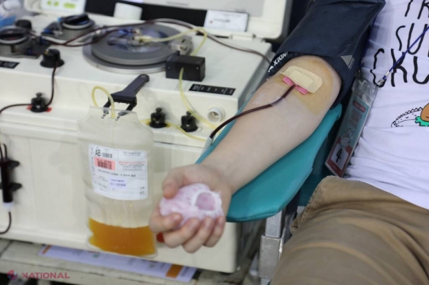 Rezervele de PLASMĂ sanguină se EPUIZEAZĂ. Apelul făcut de Centrul Național de Transfuzie a Sângelui