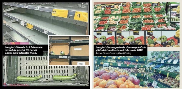 FALS: Supermaketurile din Europa se confruntă cu un deficit de legume