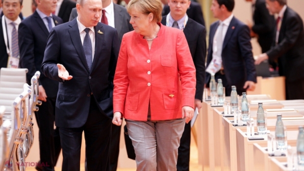 Angela Merkel l-a sunat pe Vladimir Putin pentru a-i cere să reducă numărul de trupe ruse de la granița cu Ucraina