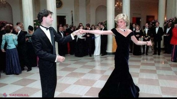 VIDEO // O celebră rochie de seară purtată de prințesa Diana va fi scoasă la licitație pentru 400.000 de euro