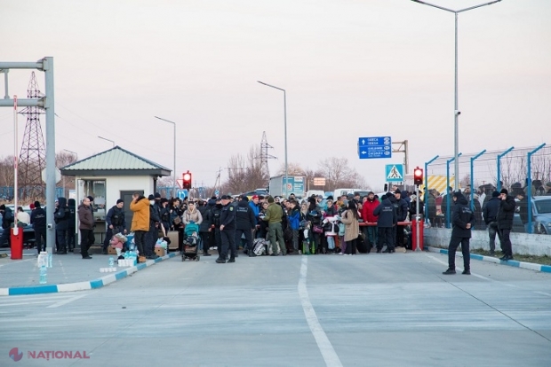 Numărul refugiaților ucraineni care au tranzitat teritoriul R. Moldova a depășit cifra de 300 000: Puțin sub 100 000 se află și acum în republica noastră