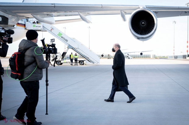 Cancelarul GERMAN a plecat de URGENȚĂ la Kiev, iar ulterior va merge să discute cu Putin: „Deplasarea lui Olaf Scholz la Moscova este probabil ultima şansă pentru a obţine pacea”