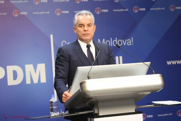 VIDEO // Briefing de presă susținut de liderul democraților, Vlad Plahotniuc 