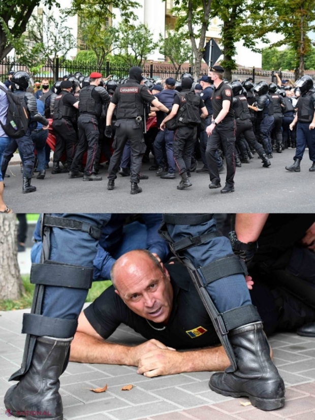 Amnesty International CONDAMNĂ VIOLENŢELE forţelor de ordine de la protestul paşnic al combatanţilor din R. Moldova