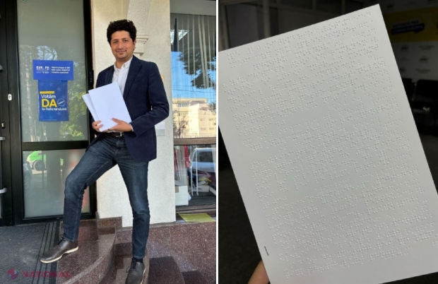 Planul Maiei Sandu pentru R. Moldova este disponibil și în limbajul Braille, destinat nevăzătorilor