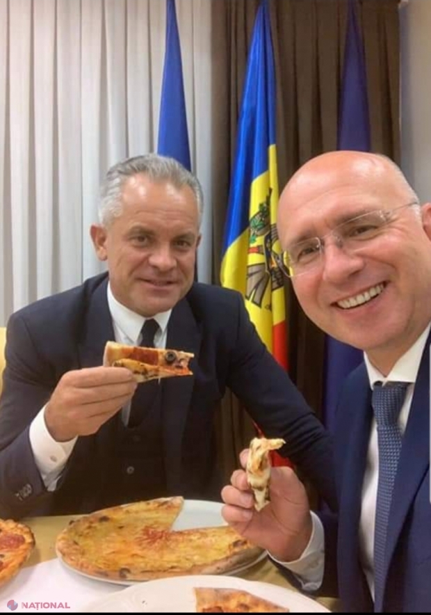 FOTO // Plahotniuc şi premierul Filip, destinşi la sediul PD