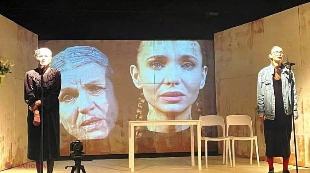 Premieră de succes la Cahul: Spectacolul „Mamă”, montat de regizoarea Luminița Țâcu, „încă o doză de profunzime” care a impresionat publicul până la lacrimi