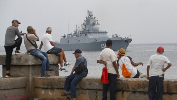 Rusia a trimis mai multe nave militare în Cuba „într-o vizită de lucru”. „Marinarii vor vizita obiective turistice”