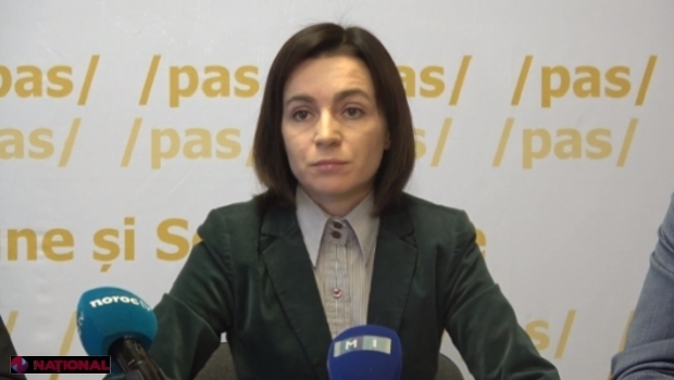 Maia Sandu, despre reținerea directorului general al liceelor „Orizont”: „Acest caz seamănă foarte mult a PERSECUȚIE politică”