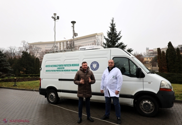 VIDEO // Cât de curat este AERUL pe care îl respirăm în Chișinău. Primul laborator mobil pentru monitorizarea calității aerului, donat de România, a ajuns la Chișinău