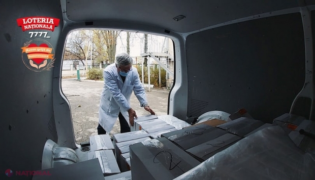 VIDEO, FOTO // Loteria Națională: Campania „Avem grijă de Dumneavoastră” a ajuns deja în 14 spitale raionale