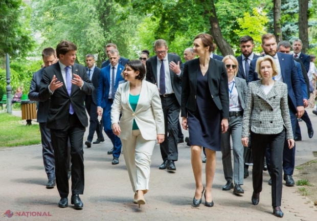 Premierul Natalia Gavrilița: „Războiul este la hotarul nostru, suntem loviți de multiple crize, inflație, iar lumina de la capătul tunelului în care ne aflăm este Uniunea Europeană”