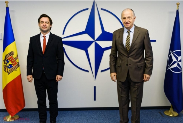 Ministrul Nicu Popescu și adjunctul secretarului general al NATO, Mircea Geoană, au stabilit pașii comuni ce vor fi realizați în următorii doi ani „în spiritul neutralității R. Moldova” 