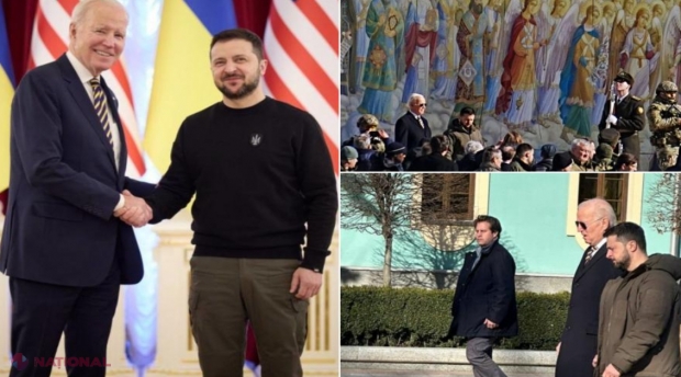 SUA acordă Ucrainei un ajutor suplimentar de jumătate de miliard de dolari. Joe Biden, la Kiev: „Putin s-a înșelat amarnic. A crezut că poate rezista mai mult decât noi”