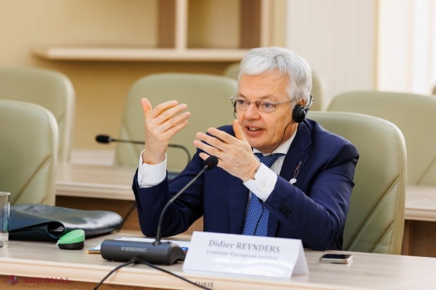 Comisarul european pentru JUSTIȚIE își dorește o viteză mai mare în reformarea justiției din R. Moldova. Ce spune Didier Reynders despre intenția guvernării de a înființa o Curte Anticorupție