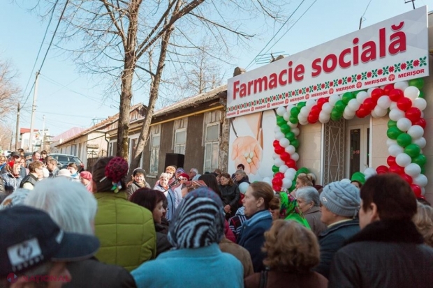 FOTO // Primarul Șor a deschis la Orhei PRIMA Farmacie Socială din R. Moldova