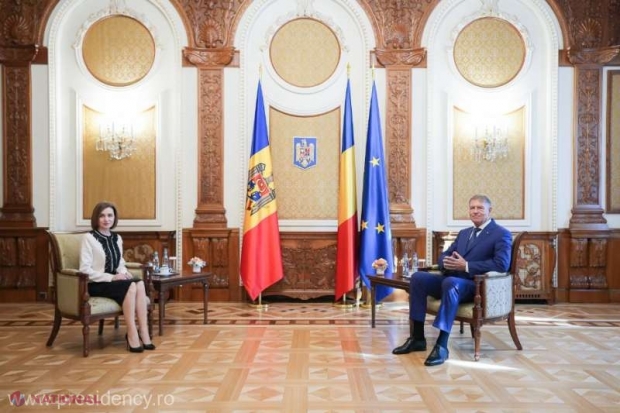 Maia Sandu i-a solicitat lui Klaus Iohannis sprijin pentru asigurarea cu gaze naturale în regim de urgență a R. Moldova, pentru acoperirea consumului de iarnă: Răspunsul președintelui de la București