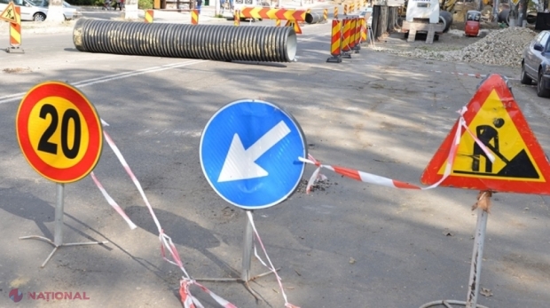 ANUNȚ // Traficul rutier pe o porțiune a străzii 31 august va fi SUSPENDAT până la sfârșitul lunii septembrie