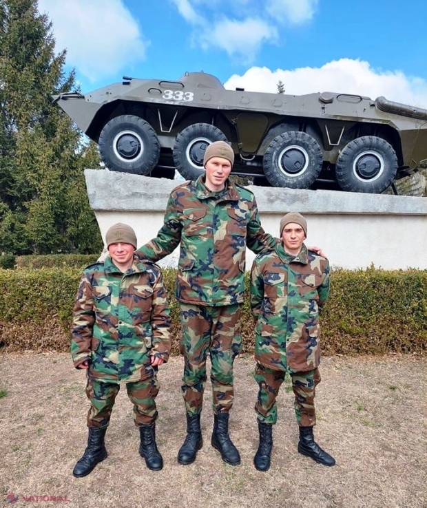 FOTO // Infanteristul Andrei, cel mai ÎNALT militar al Armatei Naționale. Ce planuri are soldatul de 2,05 metri, care-i privește de sus pe superiorii săi