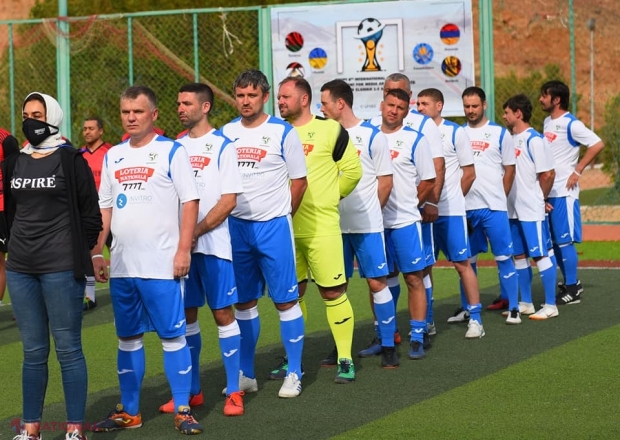 FOTO // Echipa de fotbal a JURNALIȘTILOR din R. Moldova a debutat cu VICTORIE la cea de-a VIII-a ediție a Turneului Internațional de la Sharm El-Sheikh. Urmează partidele cu Kazahstan, Egipt și Belarus