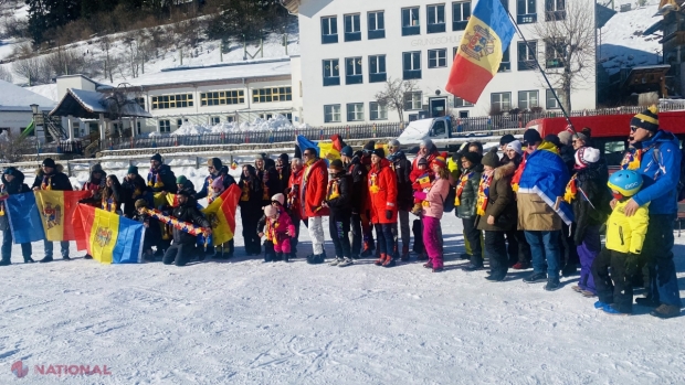 VIDEO, FOTO // Biatloniștii din R. Moldova, susținuți cu ardoare de reprezentanții DIASPOREI la Cupa Mondială din Italia. „Tricolorul nu a fluturat doar în tribune, dar pe tot traseul. Am făcut vizibilă R. Moldova pe plan internațional”