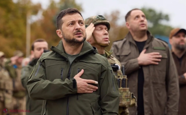 VIDEO // Zelenski, RĂNIT uşor, în urma unui accident rutier produs la Kiev. O mașină a intrat în coliziune cu mașina în care se afla președintele Ucrainei și cu vehiculele din escorta sa