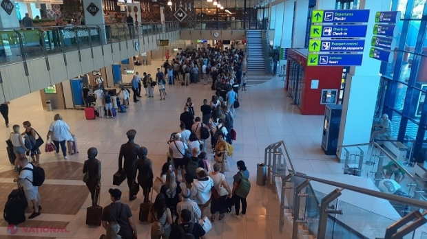 De ce se formează cozi mari la aeroport: Recomandările Poliției de Frontieră