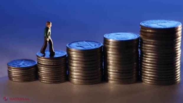 STATISTICĂ //  Cu cât s-a MAJORAT salariul mediu într-un an