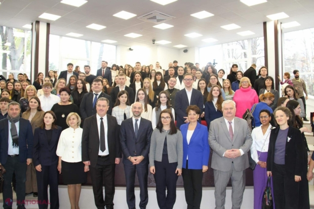 Ministrul de Externe al Franței delegat pentru Europa, discuții cu studenții USM de la filierele francofone: Proiecte pentru dezvoltarea profesională a tinerilor din R. Moldova