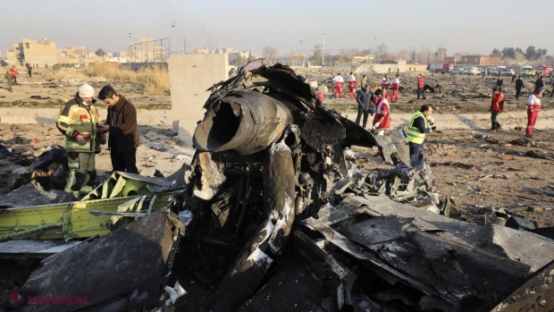 Iranul RECUNOAŞTE că a doborât „din greşeală” avionul ucrainean, cu 176 de oameni. Reacţia lui Hassan Rouhani