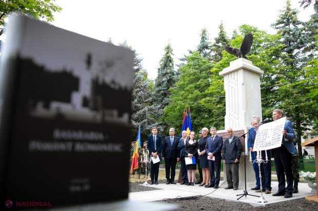 GALERIE FOTO // La Sângerei a fost inaugurat un monument în memoria victimelor DEPORTĂRILOR regimului totalitar comunist de OCUPAȚIE