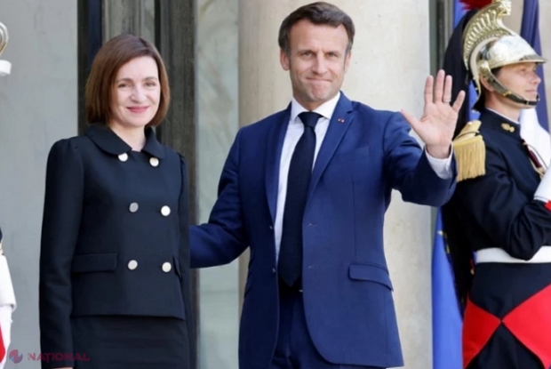 Președinția franceză, despre discuția lui Emmanuel Macron cu Maia Sandu la telefon: „Sprijin deplin” pentru integrarea europeană a R. Moldova