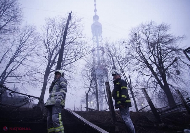 Harkov, lovit din nou de tiruri de rachete, iar cinci oameni au murit după ce o rachetă a lovit turnul TV din Kiev: Rusia a tras până acum peste 400 de rachete asupra Ucrainei