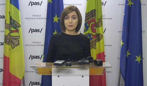 VIDEO // Protest de AMPLOARE în centrul Chișinăului, anunțat de președintele ales Maia Sandu: ​„Ceea ce s-a întâmplat astăzi este o dovadă în plus că în Parlament s-a cuibărit un grup de infractori care nu respectă nici Constituția, nici poporul”