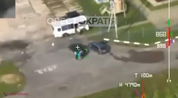 VIDEO // Presa din Ucraina: Cei doi moldovenii ATACAȚI în zona Breansk cu o dronă kamikaze Switchblade ar fi agenți FSB