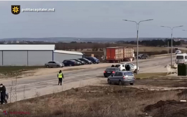 VIDEO // Gruparea specializată în „curățarea” apartamentelor, DESTRUCTURATĂ: Inșii au fost prinși în apropiere de Grătiești, după ce au furat bunuri de cel puțin două MILIOANE de lei