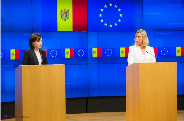 Federica Mogherini vine mâine la Chișinău, după ce s-a văzut la începutul săptămânii cu Maia Sandu la Bruxelles 