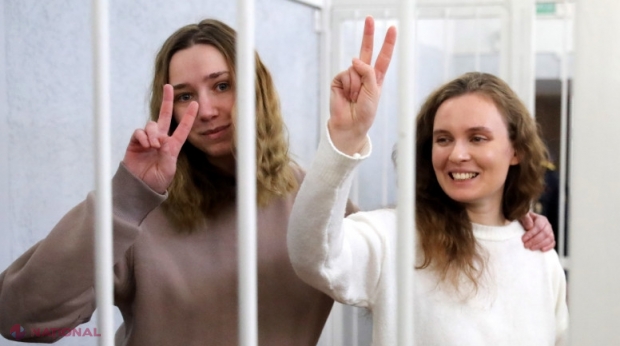 Jurnalistele din Belarus care au transmis de la protestele de anul trecut au fost condamnate la 2 ani de închisoare